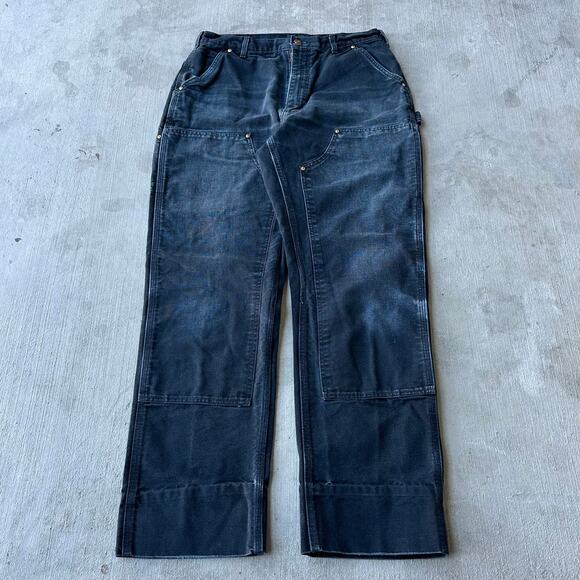 Carhartt Other - Carhartt black double knee work wear carpenter pants